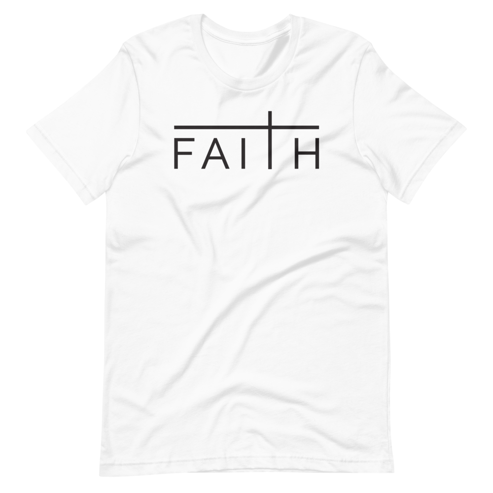 FAITH CHRISTIAN T-SHIRT- WHITE