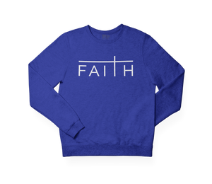 FAITH SWEATSHIRT- ROYAL