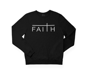 FAITH SWEATSHIRT- BLACK