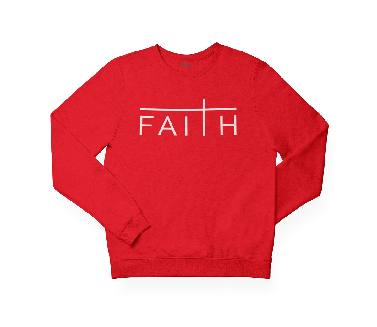 FAITH SWEATSHIRT RED