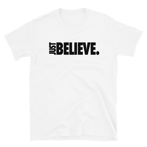 JUST BELIEVE T-SHIRT- WHITE