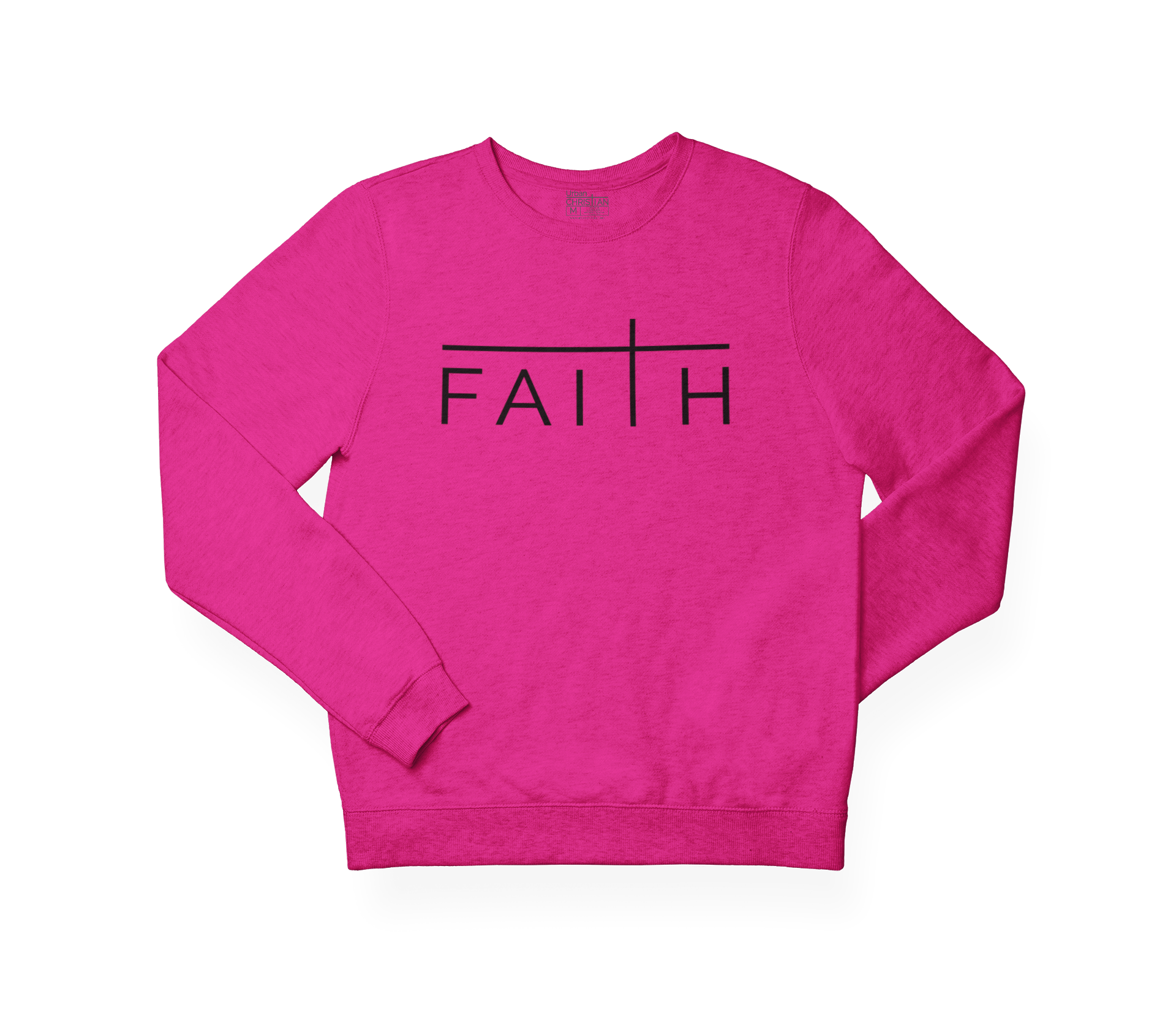 FAITH SWEATSHIRT- PINK