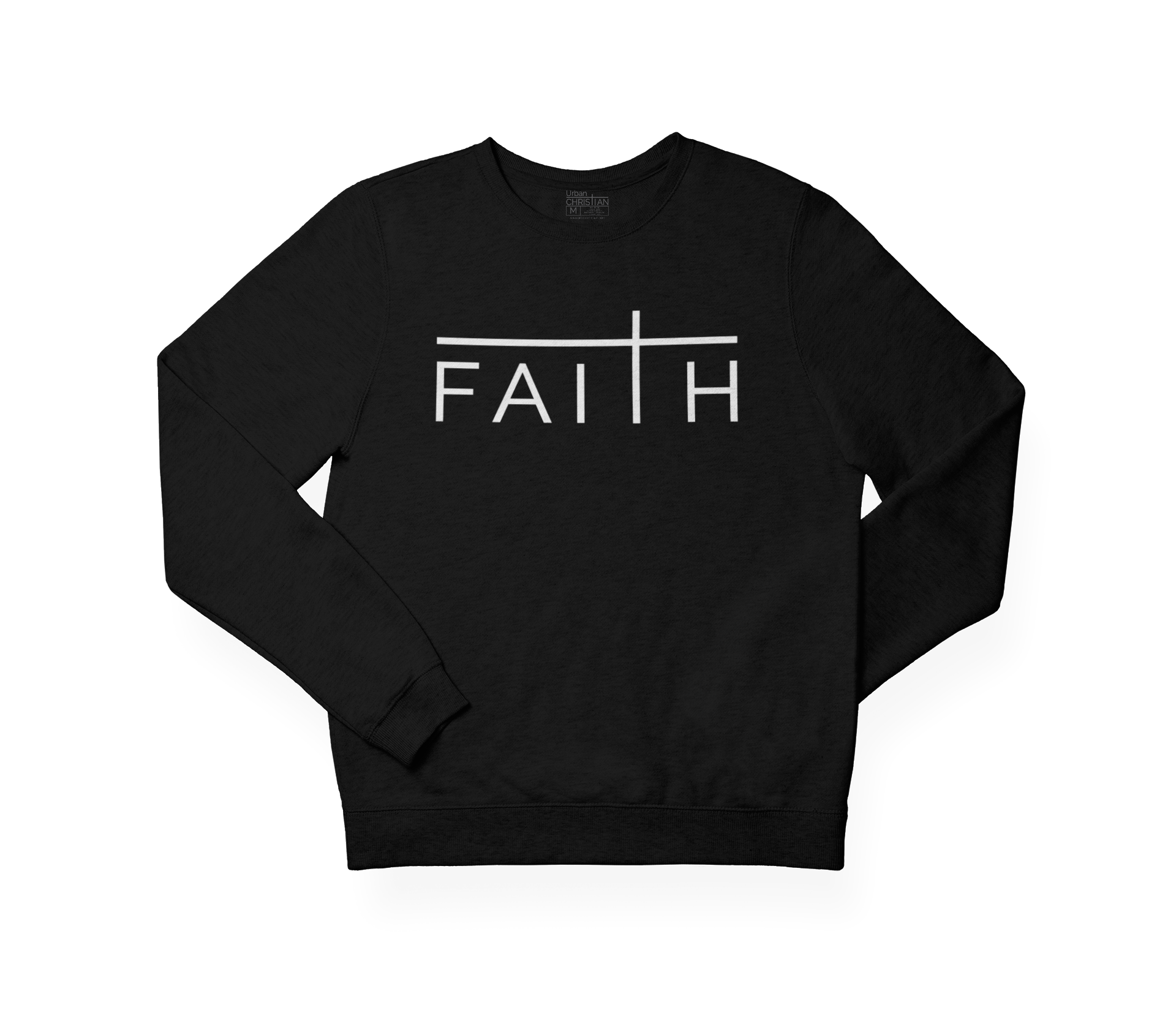 FAITH SWEATSHIRT- BLACK