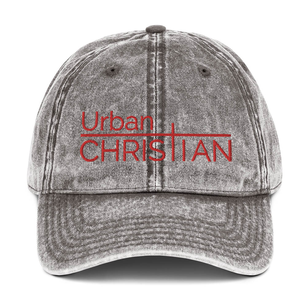 URBAN CHRISTIAN VINTAGE COTTON TWILL CAP